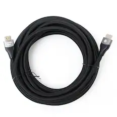Front. RadioShack - HDMI 2.1 Ultra High Speed Cable 8K60Hz - 20 Feet - Black.
