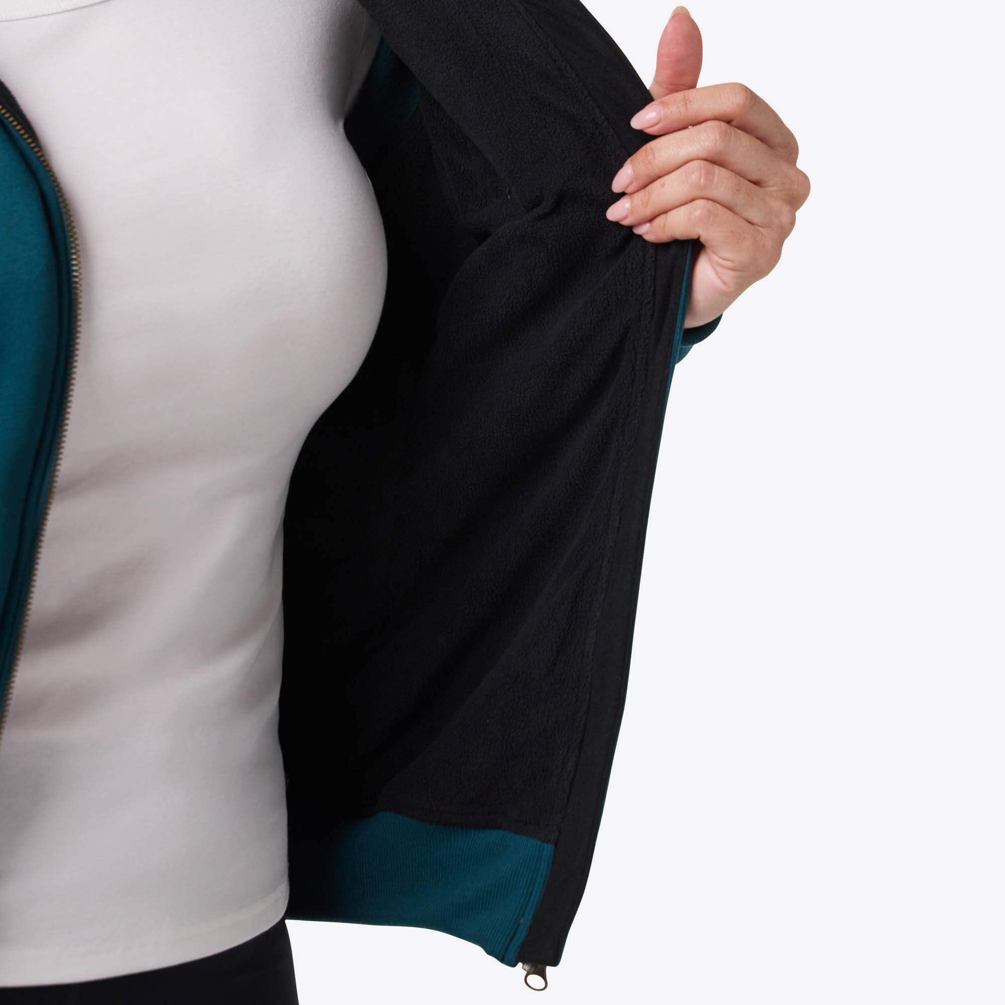 Alt View 3. Mobile Warming - Women's Highland Heated Hoodie - Dark Teal.