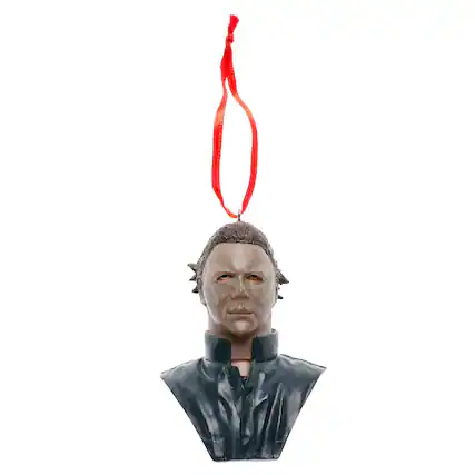 Front. Trick or Treat Studios - Halloween II Holiday Horrors Ornament | Michael Myers - Black.