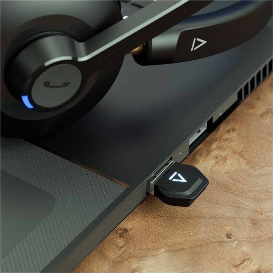 Alt View 7. Creative Labs - Creative Chat Wireless Lightweight Wireless On-Ear Headset - Stereo - Wireless - Bluetooth - 20 Hz to 20 kHz - On-ear - Black.