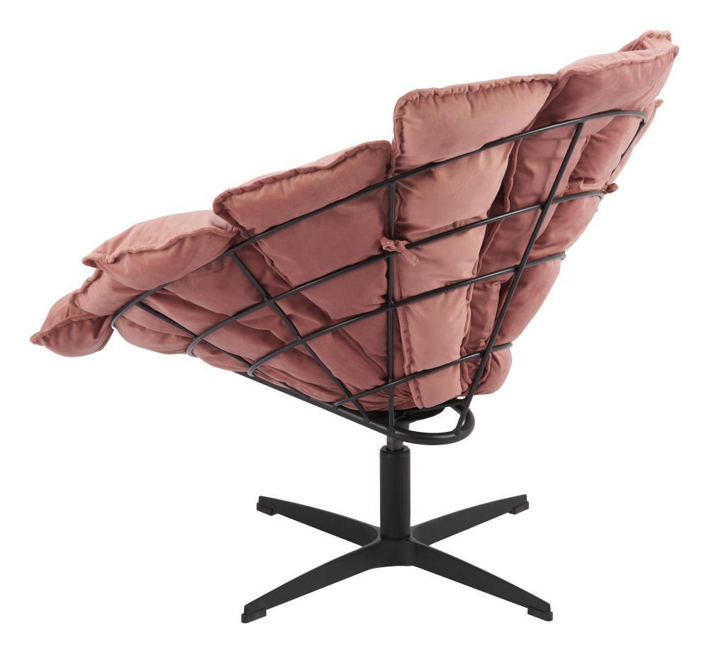 Alt View 1. Hivvago - Kipas Accent Chair Pink - Pink.