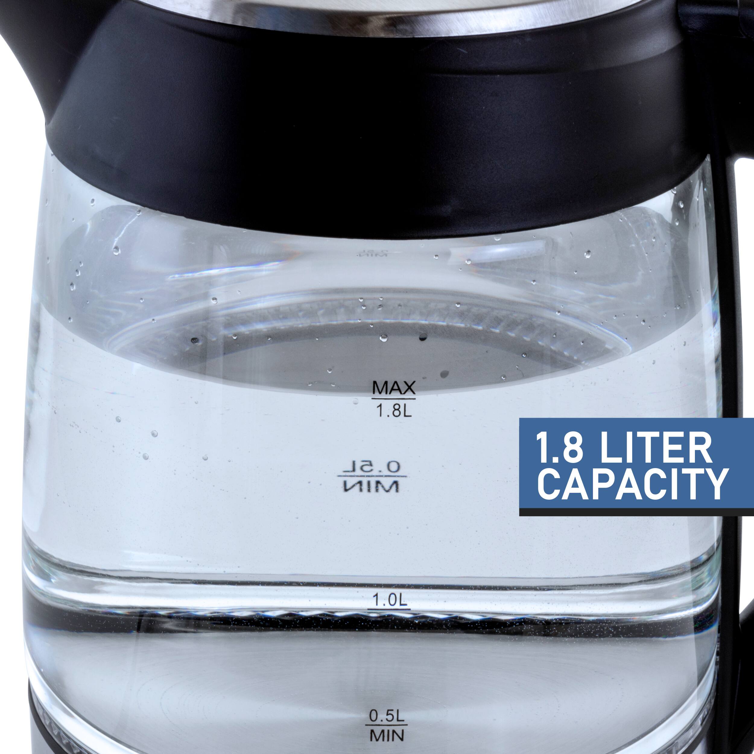 MAX 1.8L  
1.0L  
0.5L MIN  

1.8 LITER CAPACITY