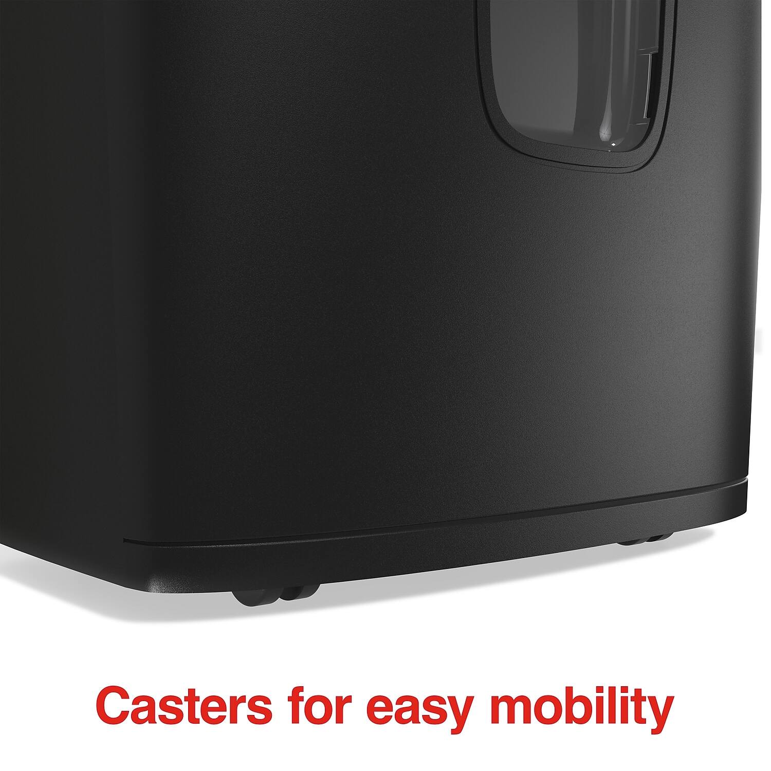 Casters for easy mobility