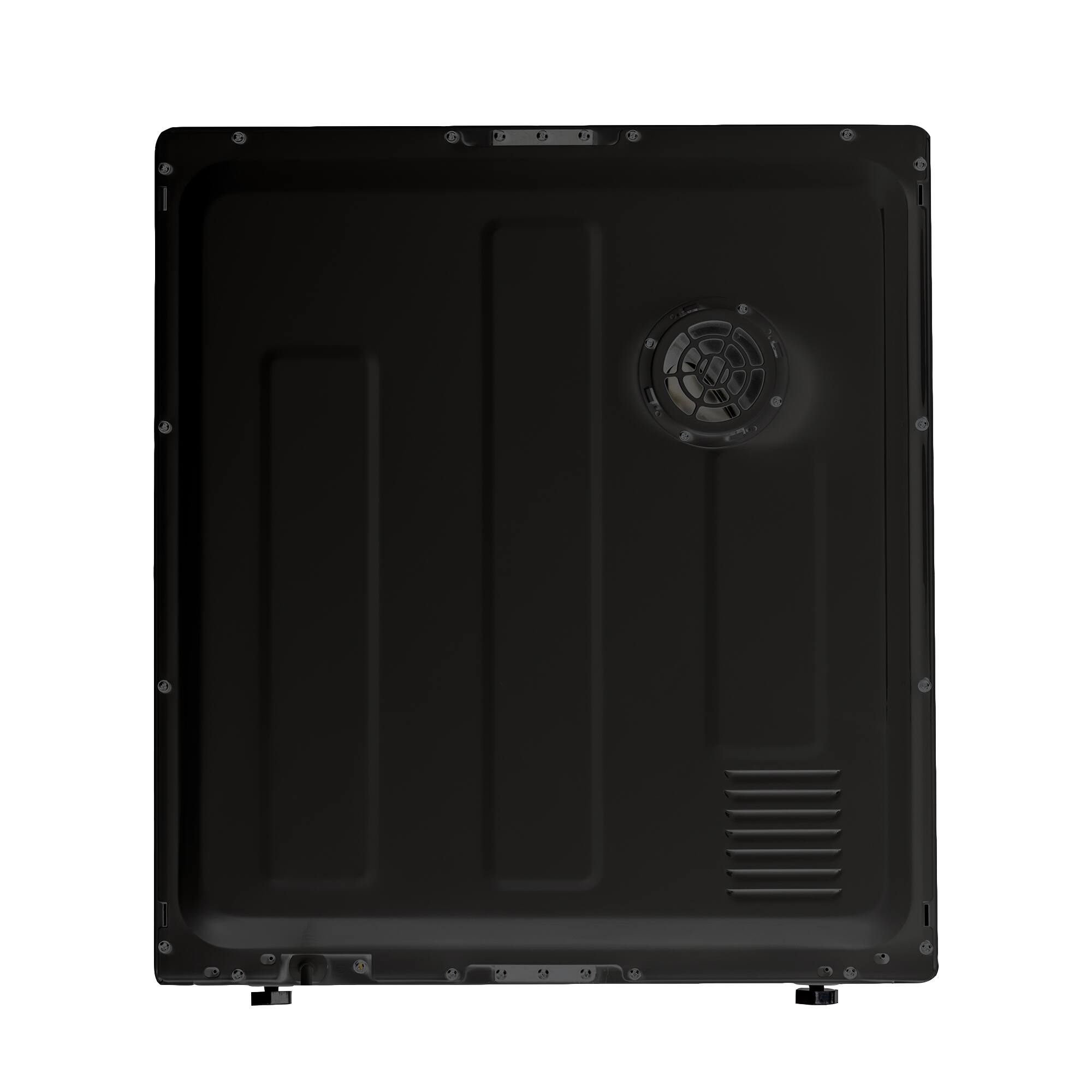Back. Equator - Equator ED 852 Premium Compact Vented Sensor Dryer 3.5 Cu. Ft. 13 lbs Digital Controls Auto Dry Compact Design 110V - Black.