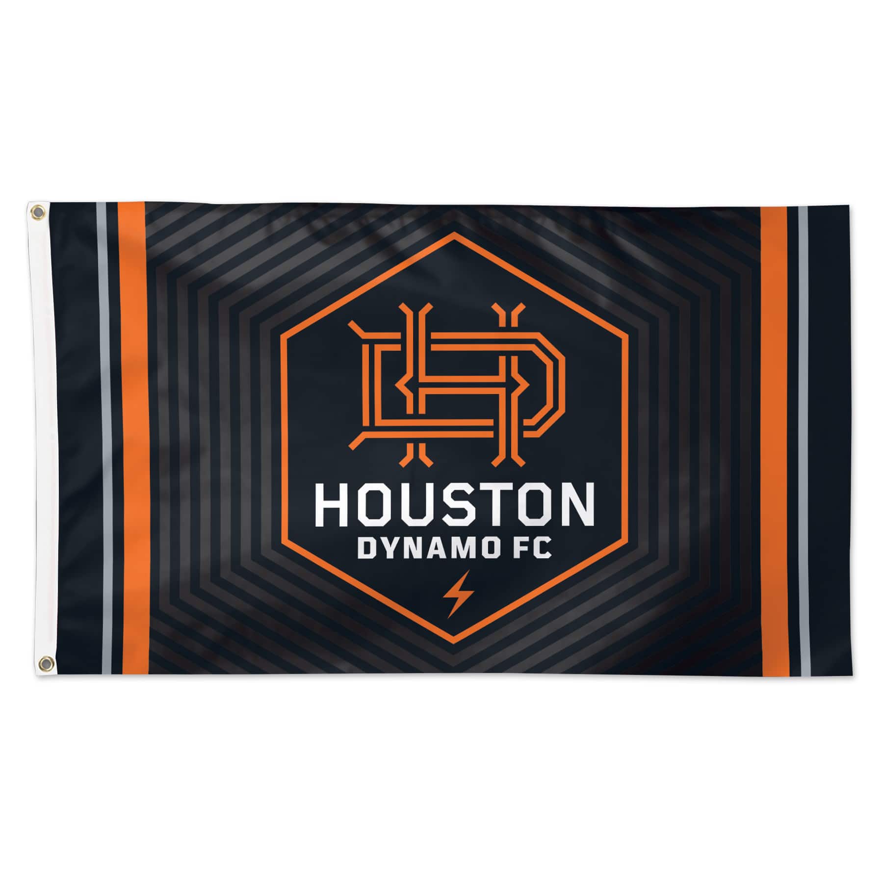 WinCraft - Houston Dynamo One-Sided 3' x 5' Deluxe Flag - Multicolor