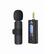 Front. Cluzine - 3.5mm Wireless Lavalier Microphone, HiFi Lossless Sound, Bluetooth 5.1, for Camera,Live Stream.
