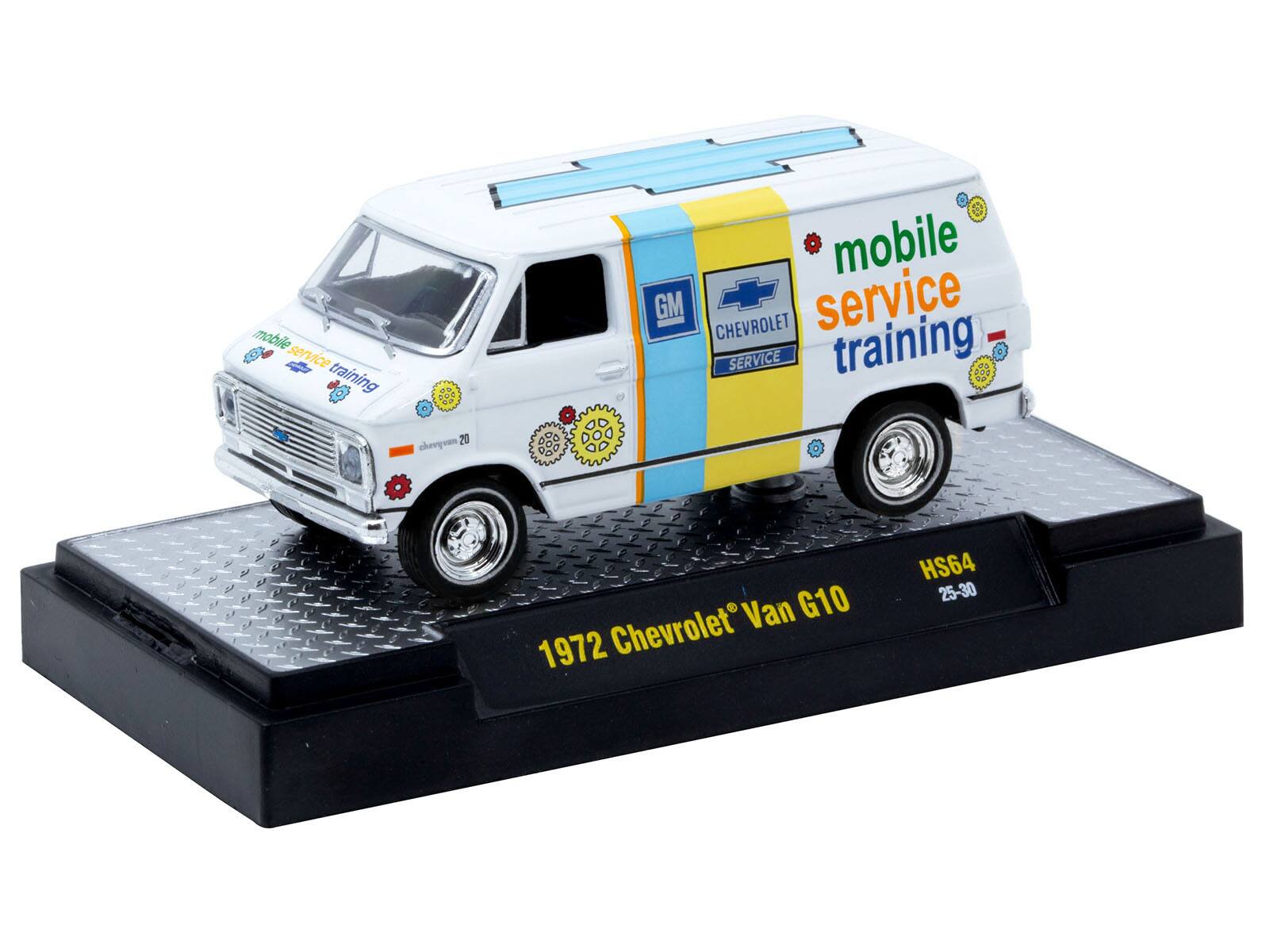 mobile service training  
GM CHEVROLET SERVICE  
1972 Chevrolet Van G10  
HS64 25-30
