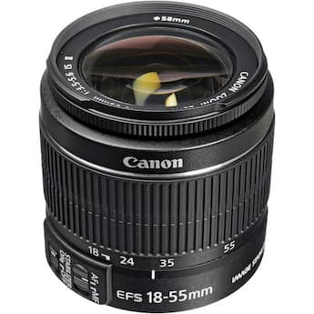 Canon EF S 18 55mm f/3.5 5.6 IS II SLR Lens (White Box) - Best Buy Canon EF S 18 55mm f/3.5 5.6 IS II SLR Lens (White Box) - Best Buy