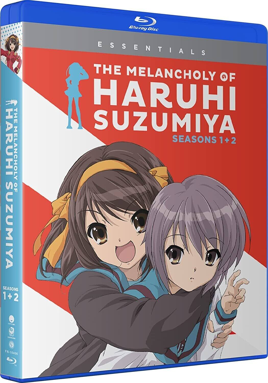 The Melancholy Of Haruhi Suzumiya - Seasons One And Two   - BLU-RAY