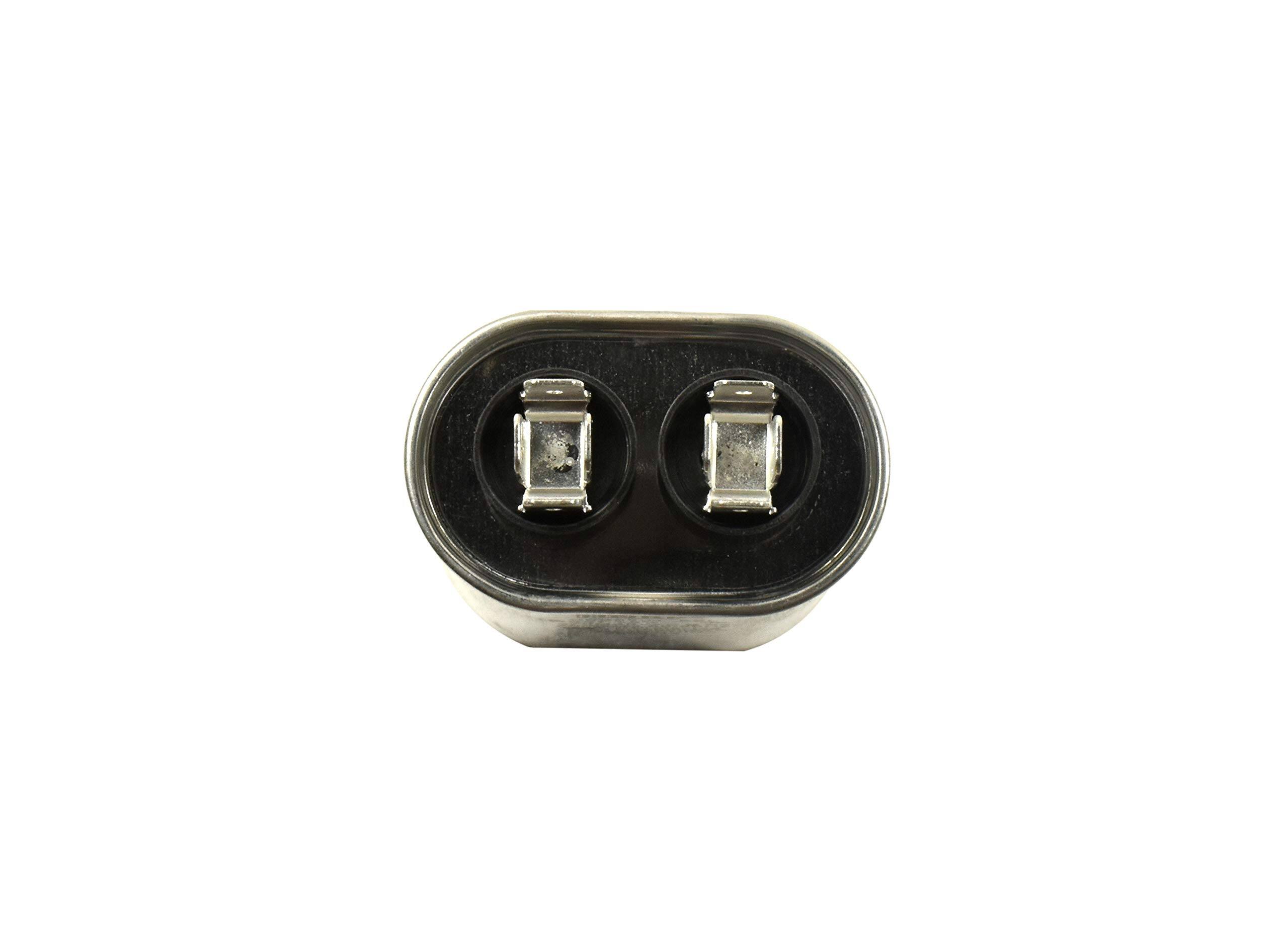 Back. HQRP - 10 uF 370-440 V Oval Motor Run Capacitor for HVAC Blower Compressor Furnace.