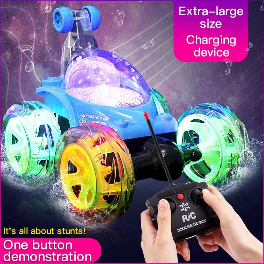 Extra-large size Charging device

ACROBATICS DF

It's all about stunts!

One button demonstration

POWER 3

R/C CONTROL