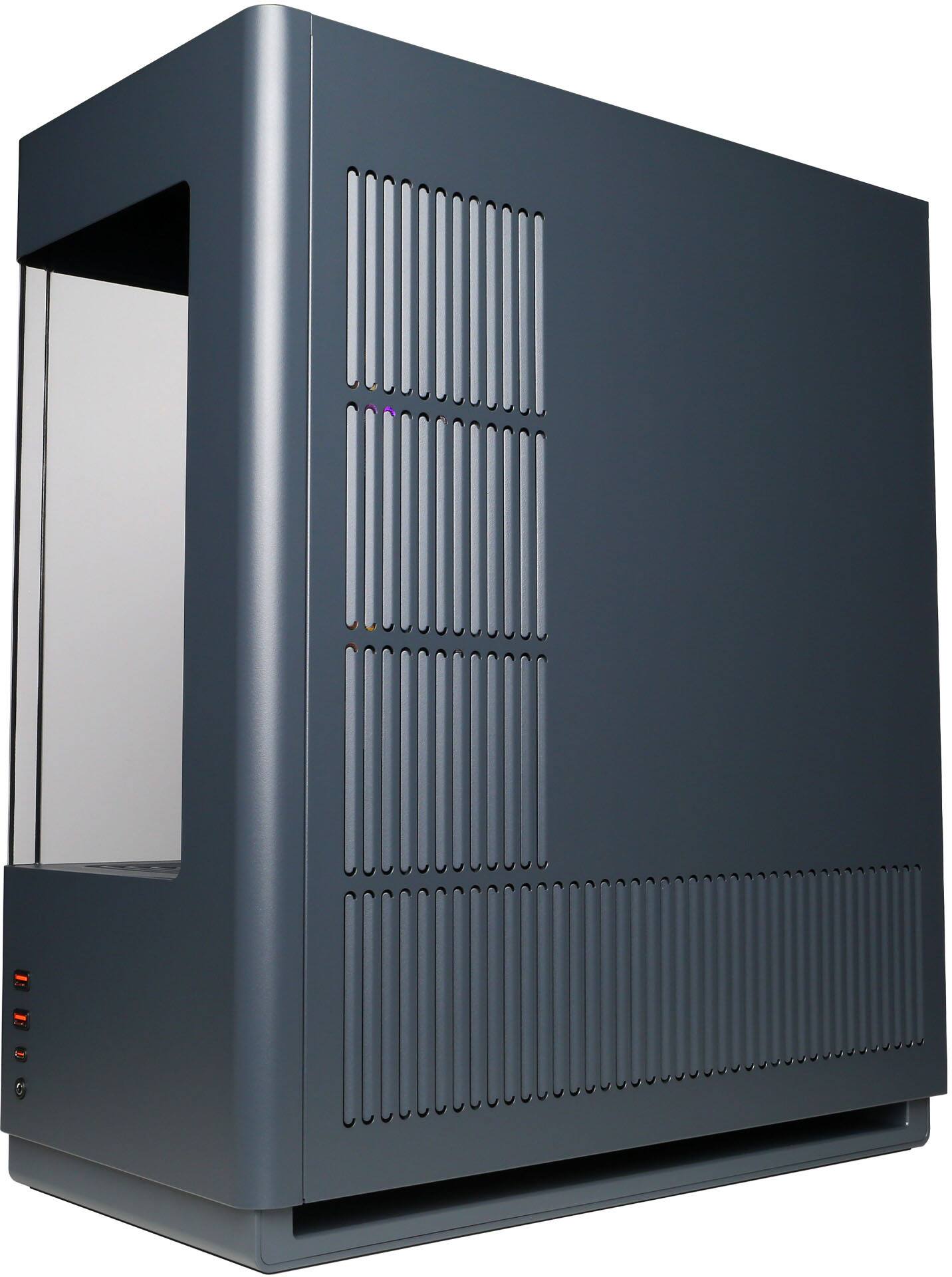 Alt View 4. CyberPowerPC - Gaming Desktop - Intel Core Ultra 5 225F - NVIDIA GeForce RTX 5060 8GB - 16GB DDR5 - 1TB PCIe 4.0 SSD - Gray.