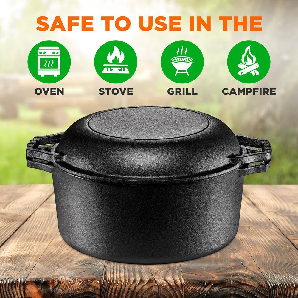 SAFE TO USE IN THE  
OVEN  
STOVE  
GRILL  
CAMPFIRE