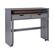 Front Zoom. Linon Home Décor - Rensen Extendable Console Desk - Gray.