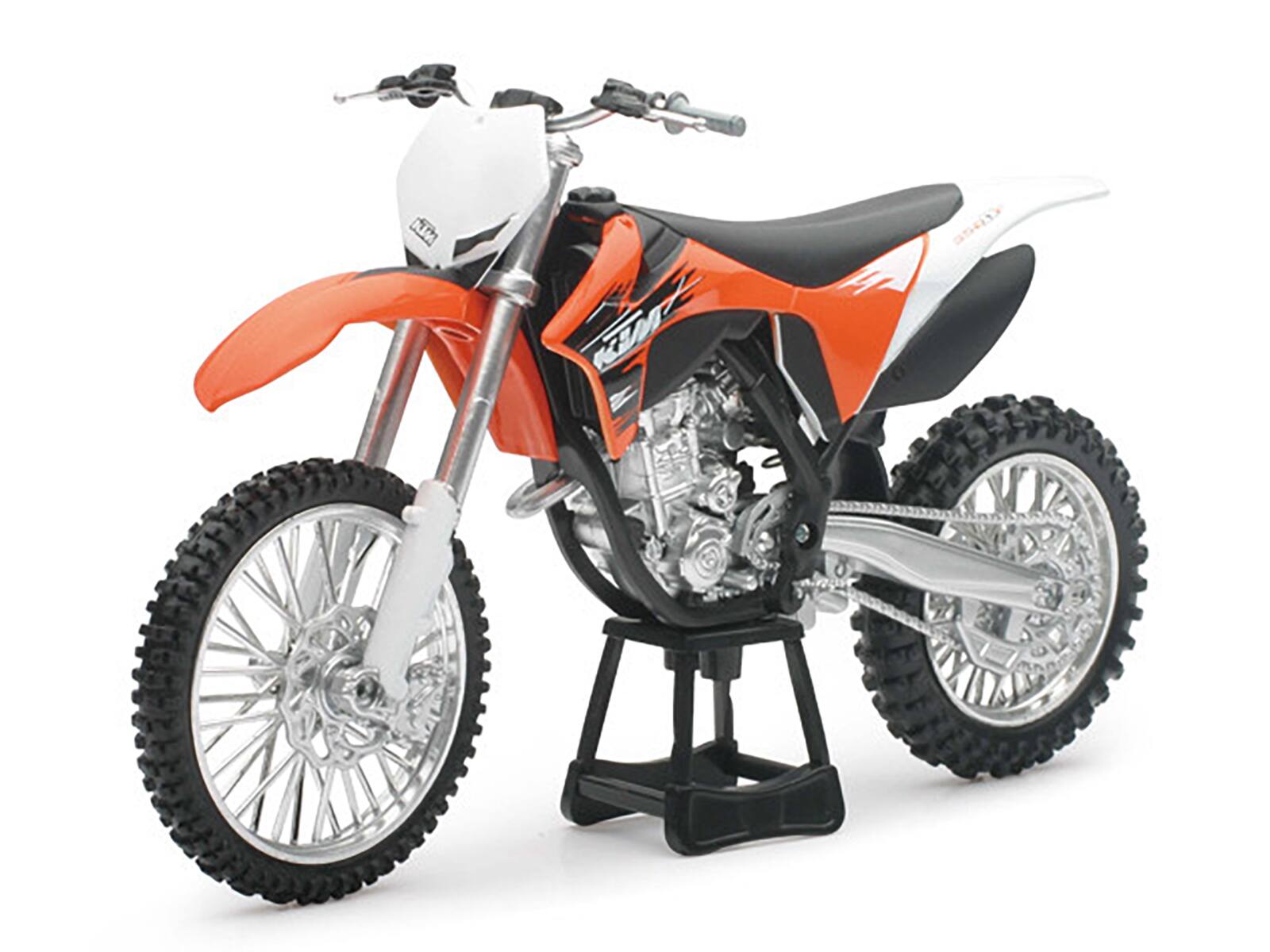 Alt View 1. New Ray - 2011 KTM 350 SX-F Orange Dirt Bike Motorcycle 1/12 by New Ray.