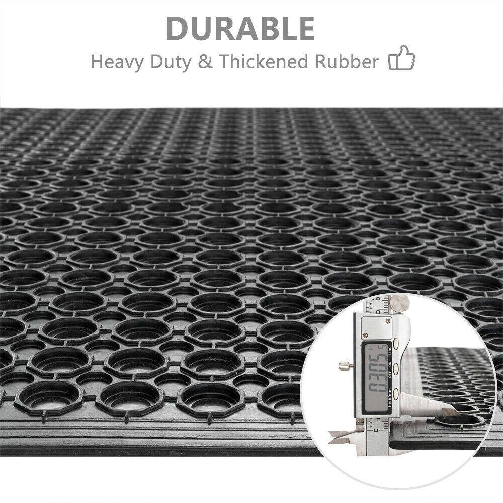 DURABLE  
Heavy Duty & Thickened Rubber