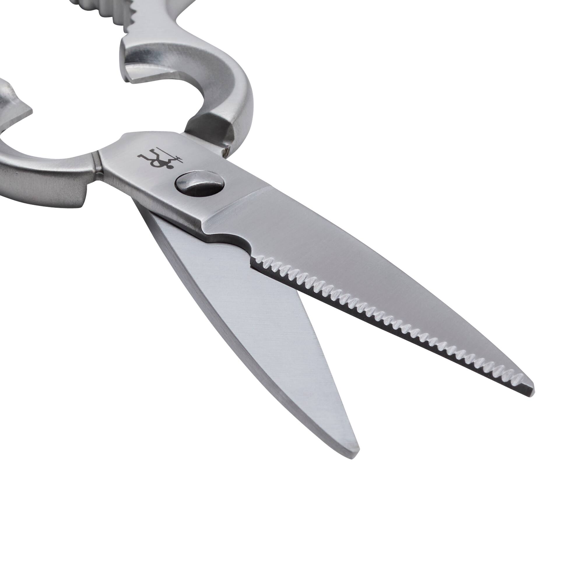 Alt View 2. Henckels - Henckels Heavy-Duty Take-Apart 8-in Stainless Kitchen Shears - Stainless Steel.