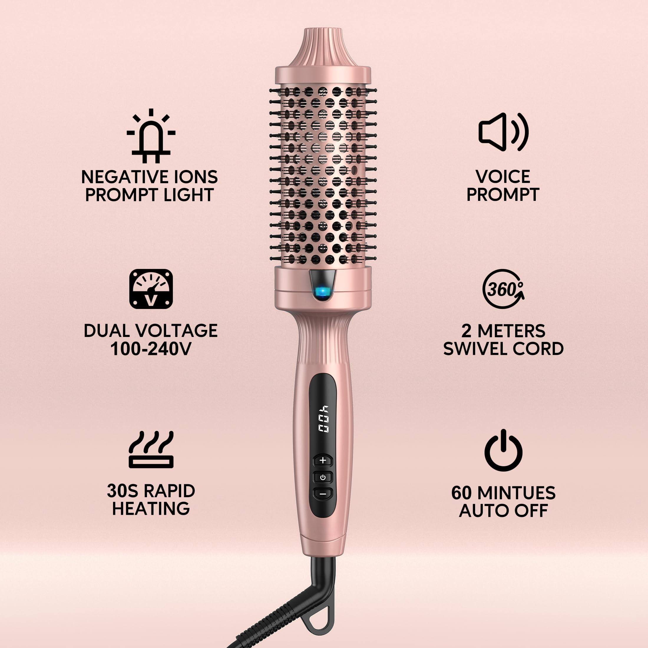 - Negative Ions
- Prompt Light
- Dual Voltage 100-240V
- 30S Rapid Heating
- 2 Meters Swivel Cord
- Voice Prompt
- 60 Minutes Auto Off