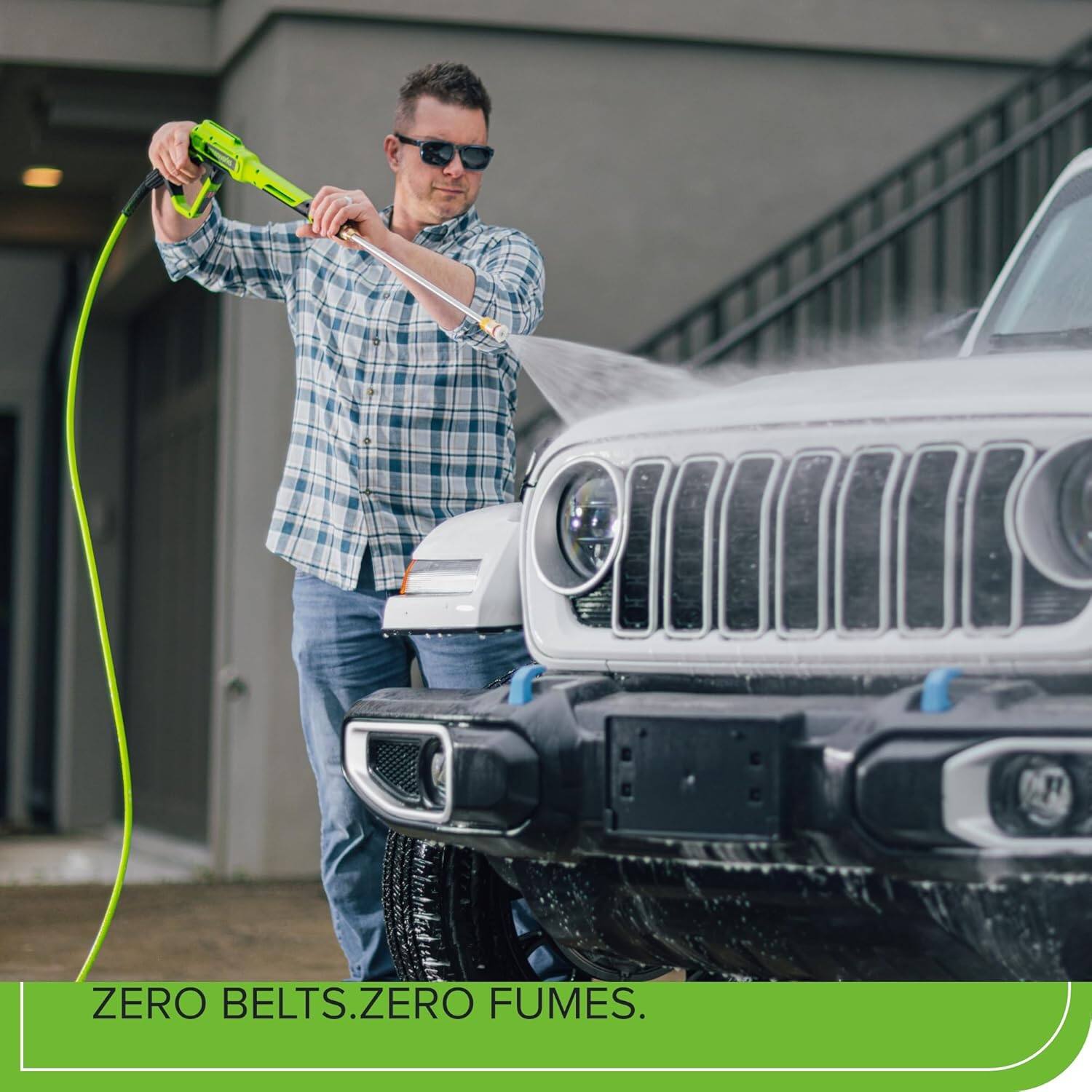 ZERO BELTS. ZERO FUMES.