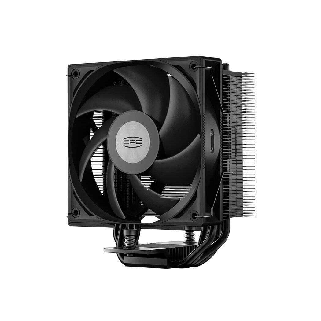 Left. PCCOOLER - RT400 BK CPU Air Cooler, 4 Heat pipes - Black.