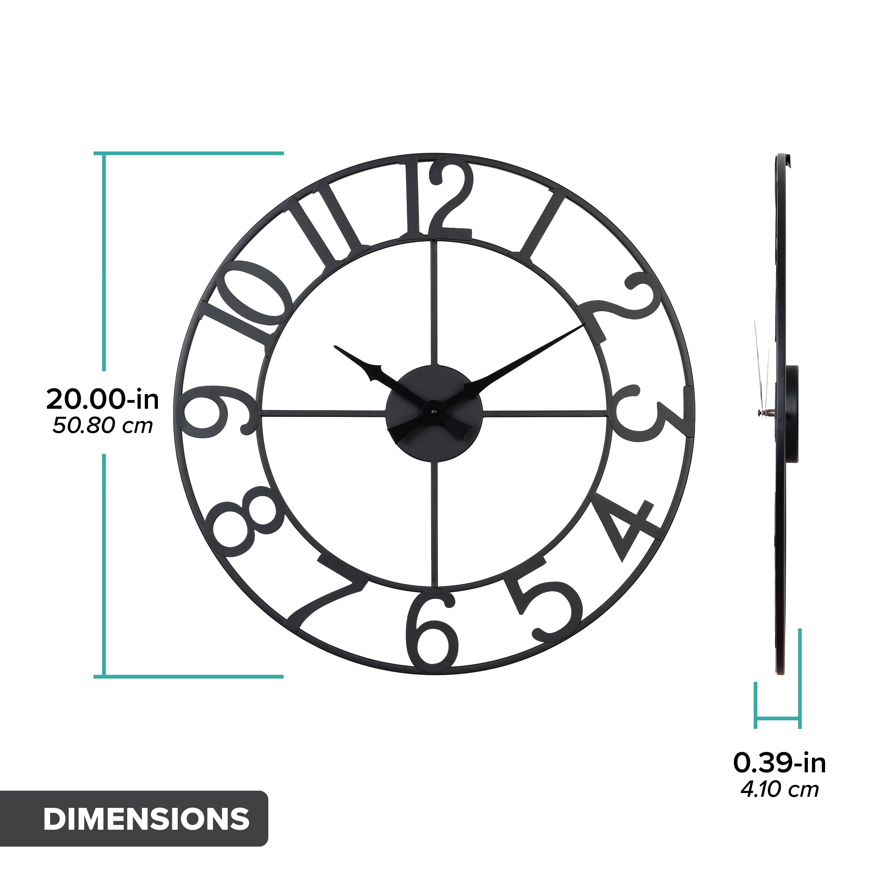 II 12 I 10 2 20.00-in 50.80 cm 6 6 DIMENSIONS 0.39-in 4.10 cm