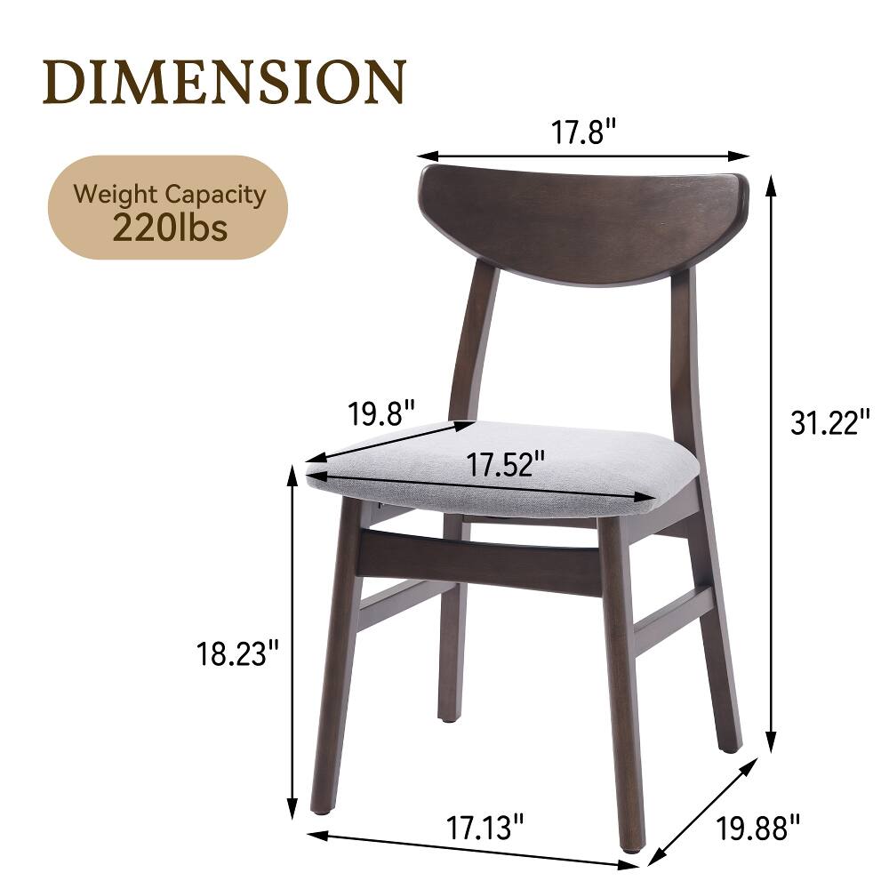 DIMENSION  
Weight Capacity 220lbs  
17.8"  
19.8"  
17.52"  
31.22"  
18.23"  
17.13"  
19.88"