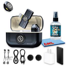 HollyView - Hollyland LARK M2 Lightning Lavalier Mic 2-Person Wireless iPhone - Black
