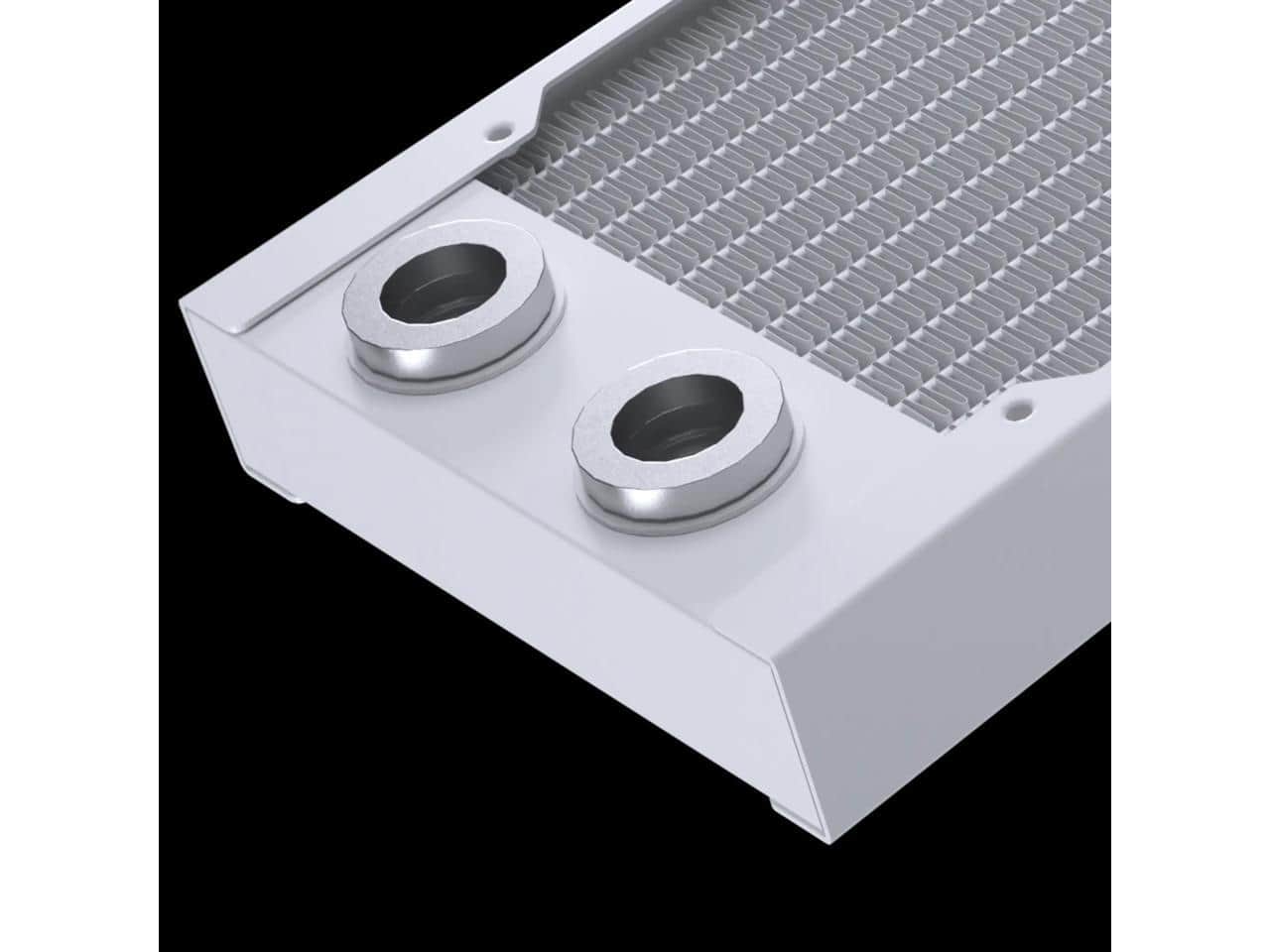 Phanteks - Glacier EZ-Fit 360RAD-30, 360mm Copper Radiator with 16mm Fitting - White