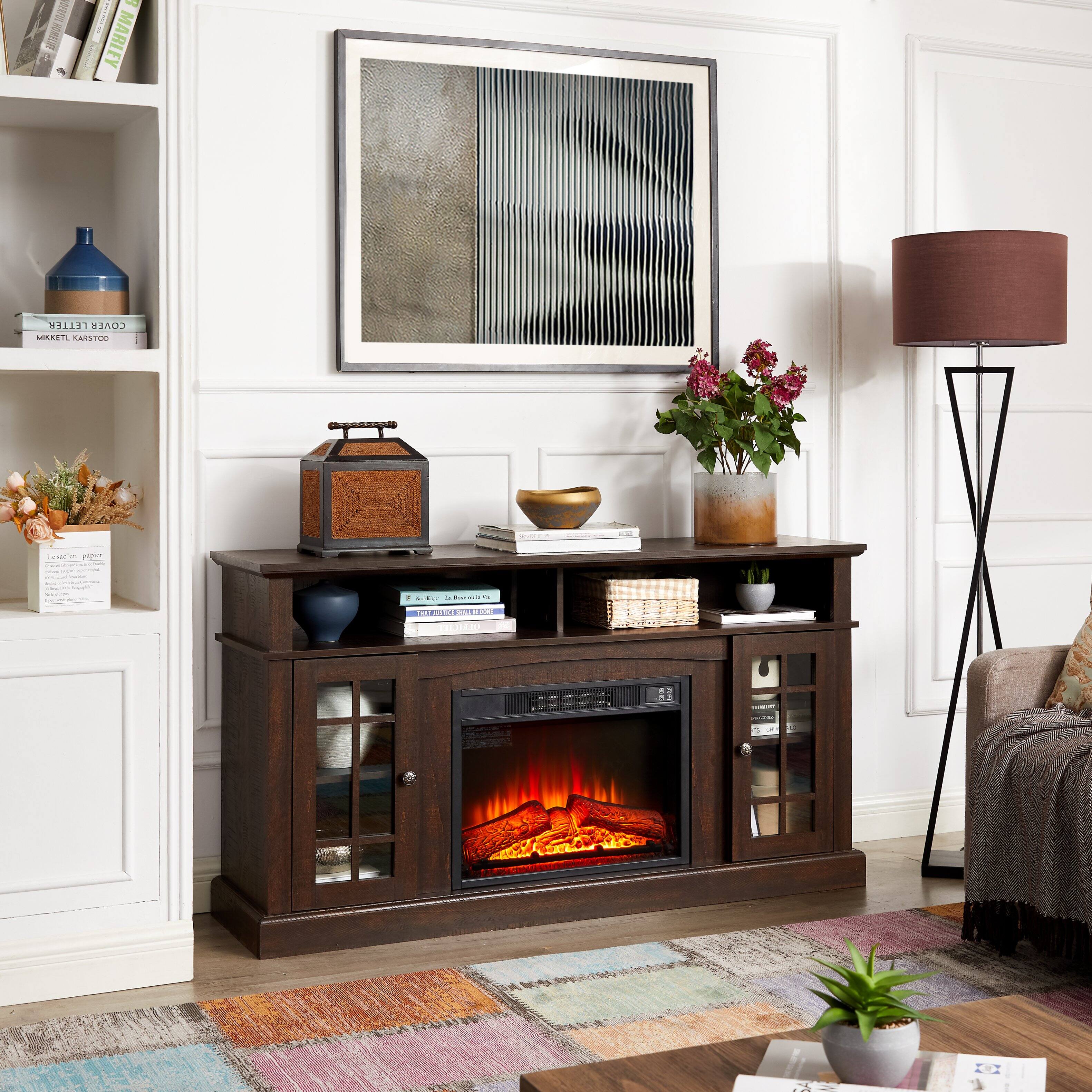 Sure, here is the corrected and grouped text from the image:

**Left Shelf:**
- "COFFEE TABLE"
- "Mikkel K. Hansen"

**Middle Shelf:**
- "Leven en piper"
- "Søren Kierkegaard"

**Right Shelf:**
- "Søren Kierkegaard"
- "The Concept of Anxiety"

**Bottom Shelf:**
- "The Concept of Anxiety"