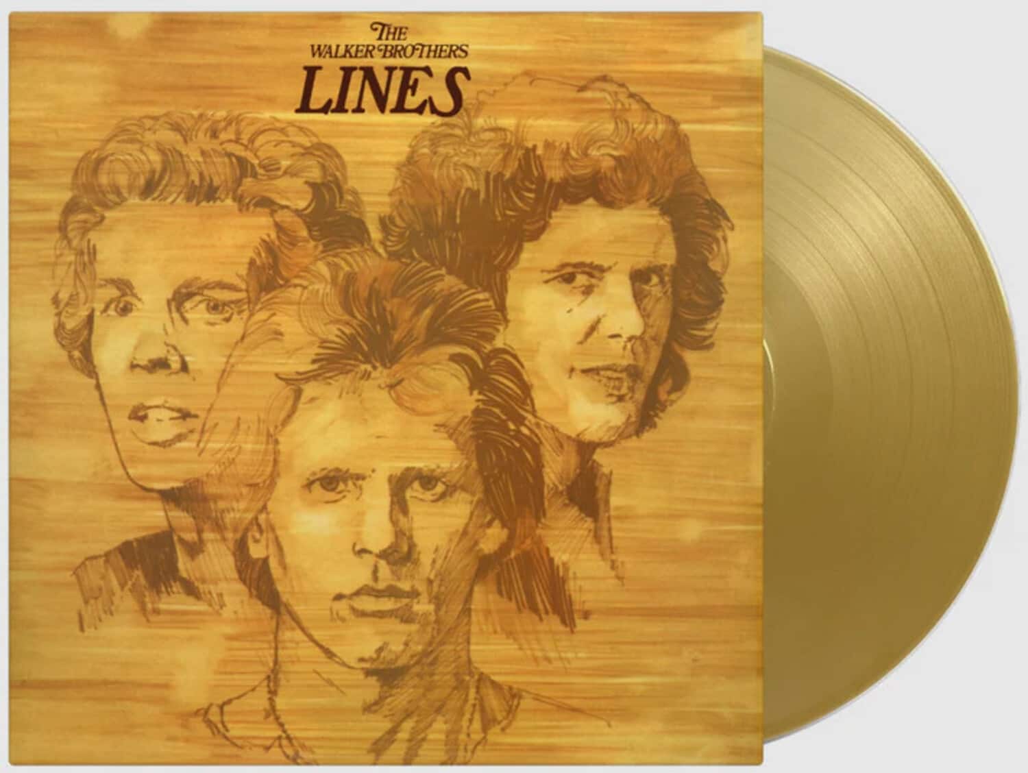 The Walker Brothers - Lines - Limited 180-Gram Gold Colored Vinyl   - VINYL LP price history on PriceWatchPro