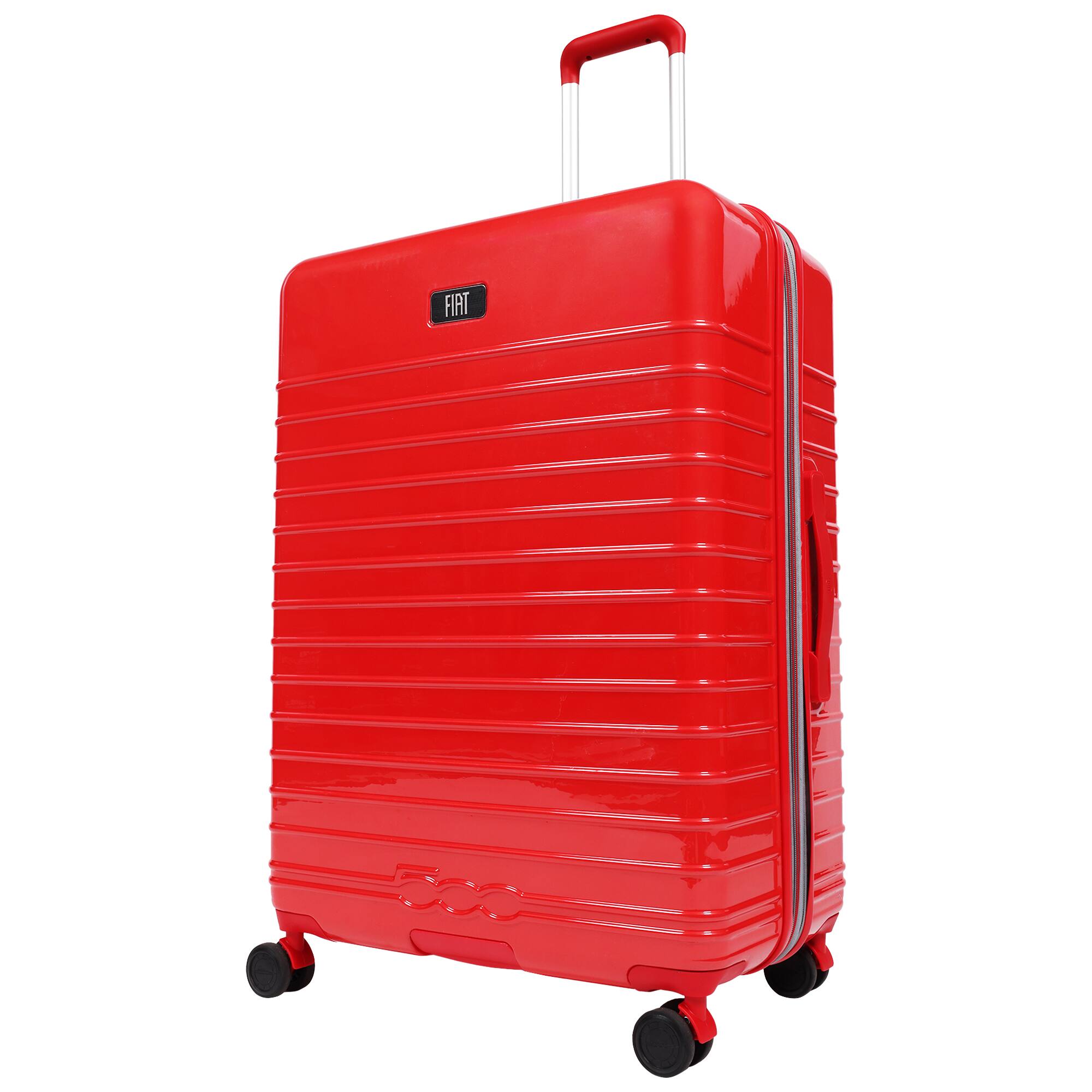 Angle. Ful - 31.5" Expandable Hardside Spinner Luggage - RED.