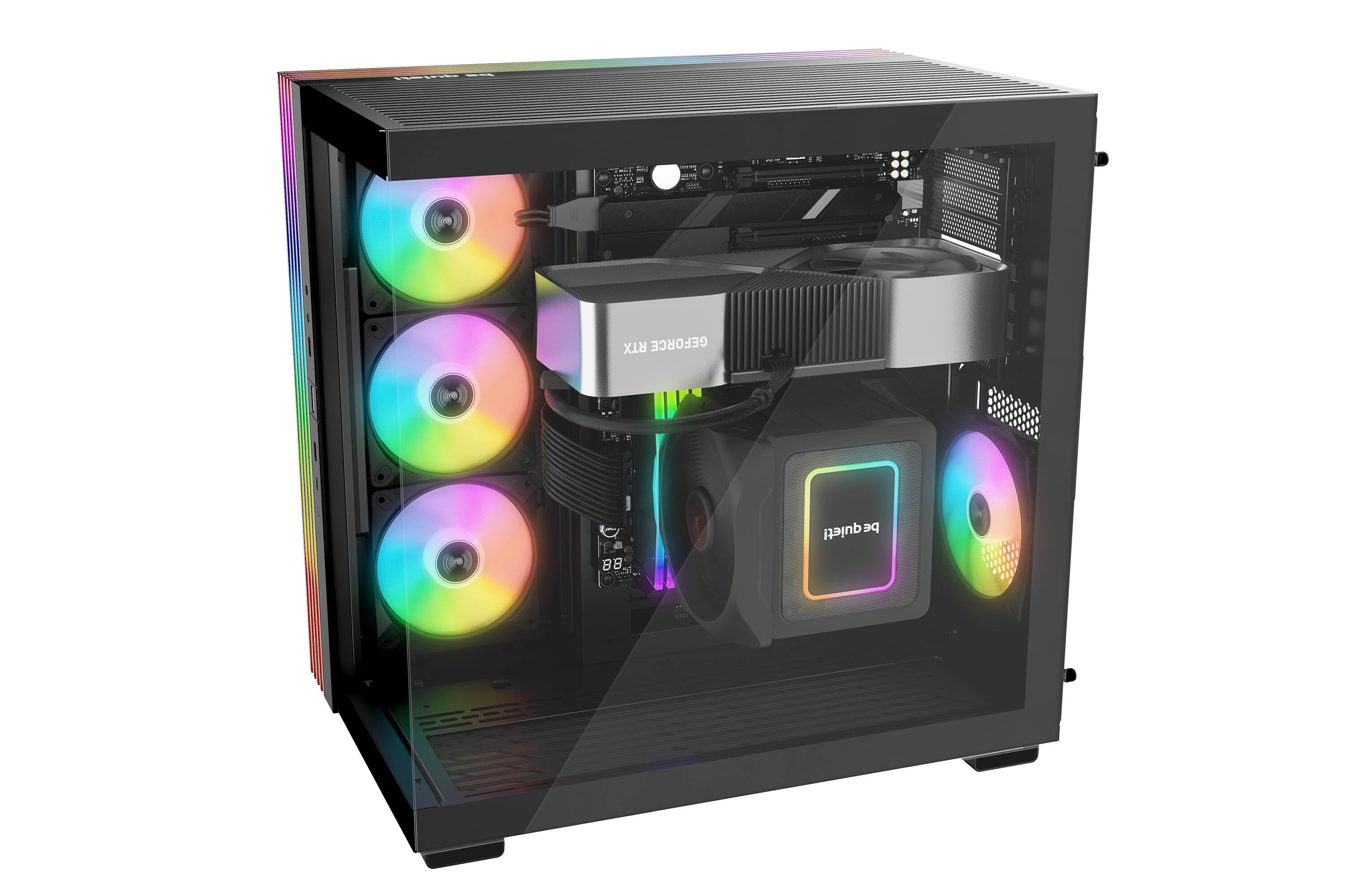 be quiet! LIGHT BASE 600 LX ATX Mid Tower Case Black BGW67