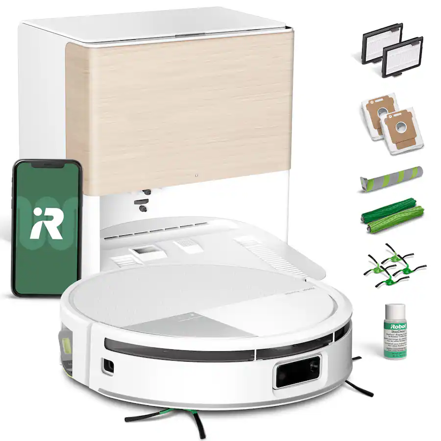 iRobot Roomba 705 Combo Vac & Mop + AutoWash Dock Self Cleaning Roller ...