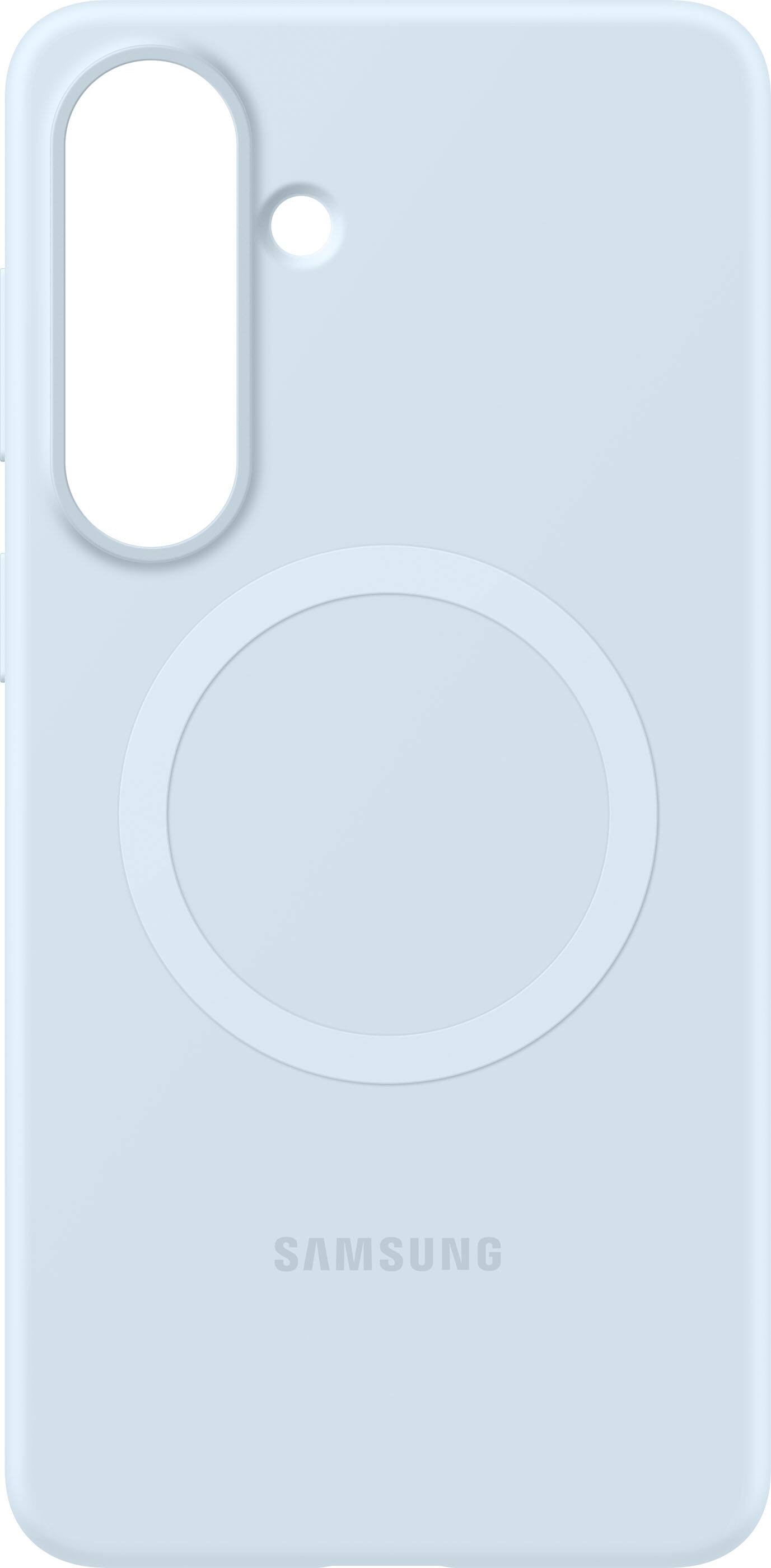 Alt View 13. Samsung - Galaxy S26+ Silicone Magnet Case - Light Blue.