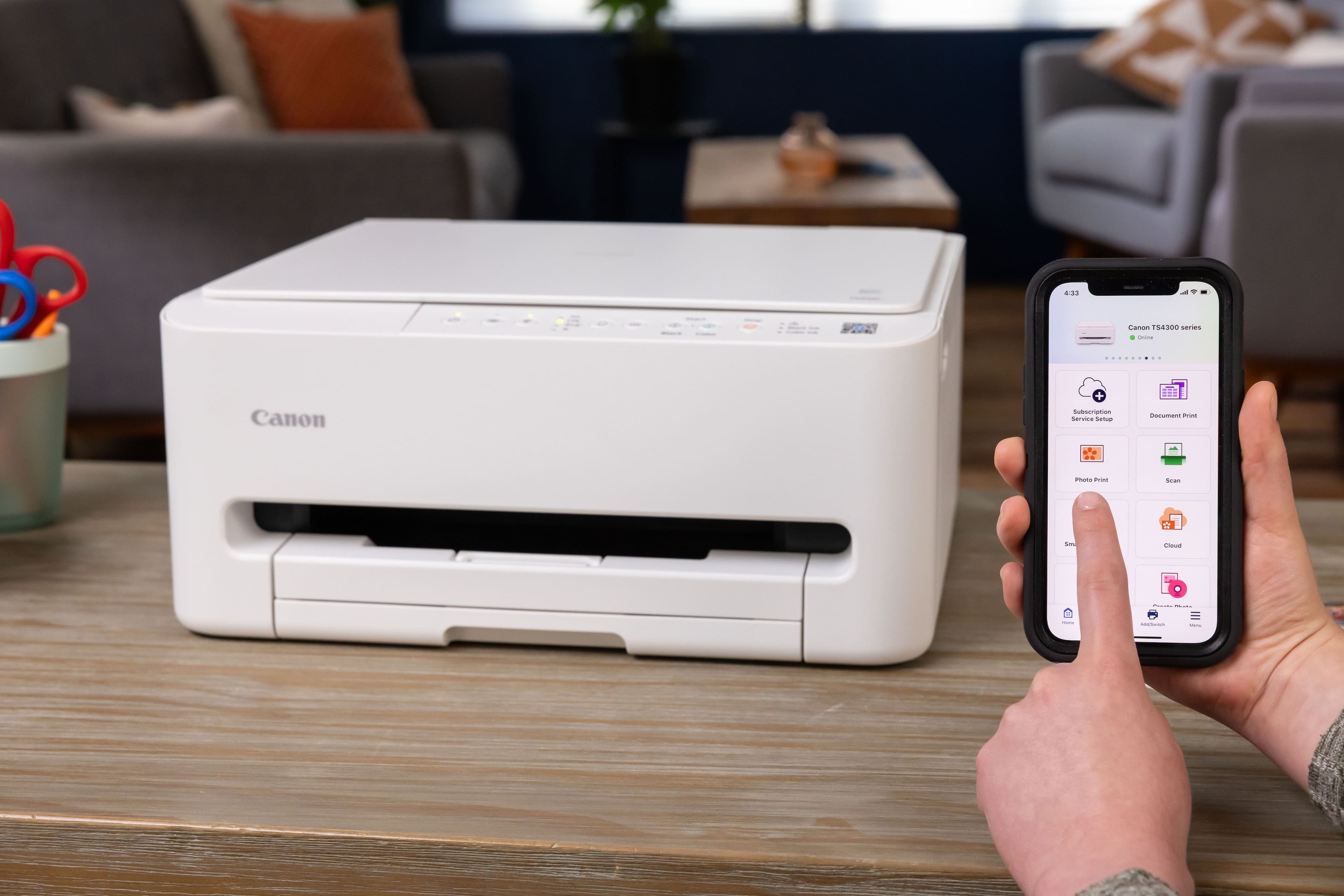 Canon TS3300 series
Subscription Service Setup
Document Print
Photo Print
Scan
Cloud