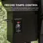 Precise Temps. Control. Upgraded PID controller automatically adjusts pellet feed and oxygen supply in real time for perfect grilling results. 225°F - 255°F 85°F - 180°F 329°F - 371°F Smoke Shut Down High Cycle OFF O Power ON Z GRILLS.