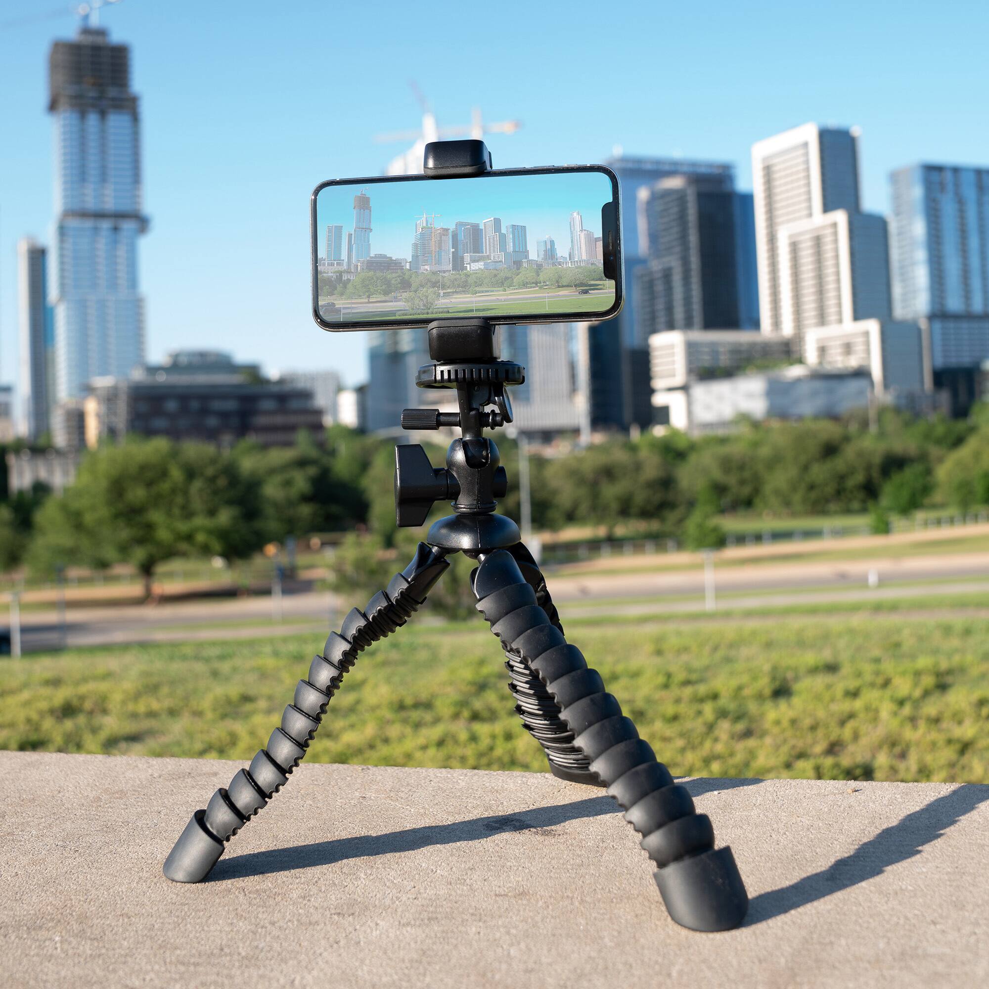 Left. Ricoh - Ricoh Theta Z1 360 Camera with 51GB Internal Storage with 10-Inch Spider Tripod.