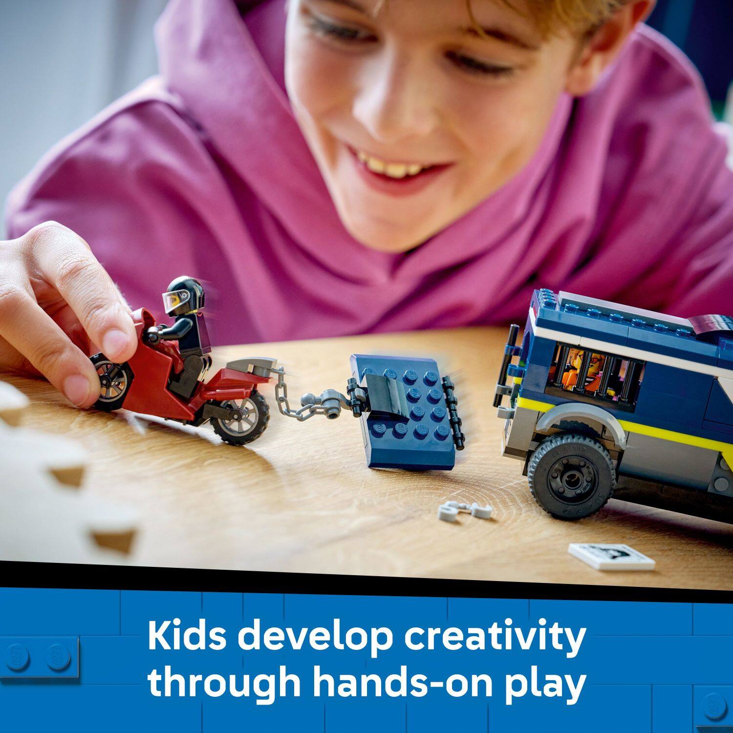 Kids develop creativity through hands-on play