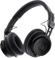 Audio-Technica - Audio Technica ATH-M60XA Closed-Back Headphones - Black - Front_Zoom