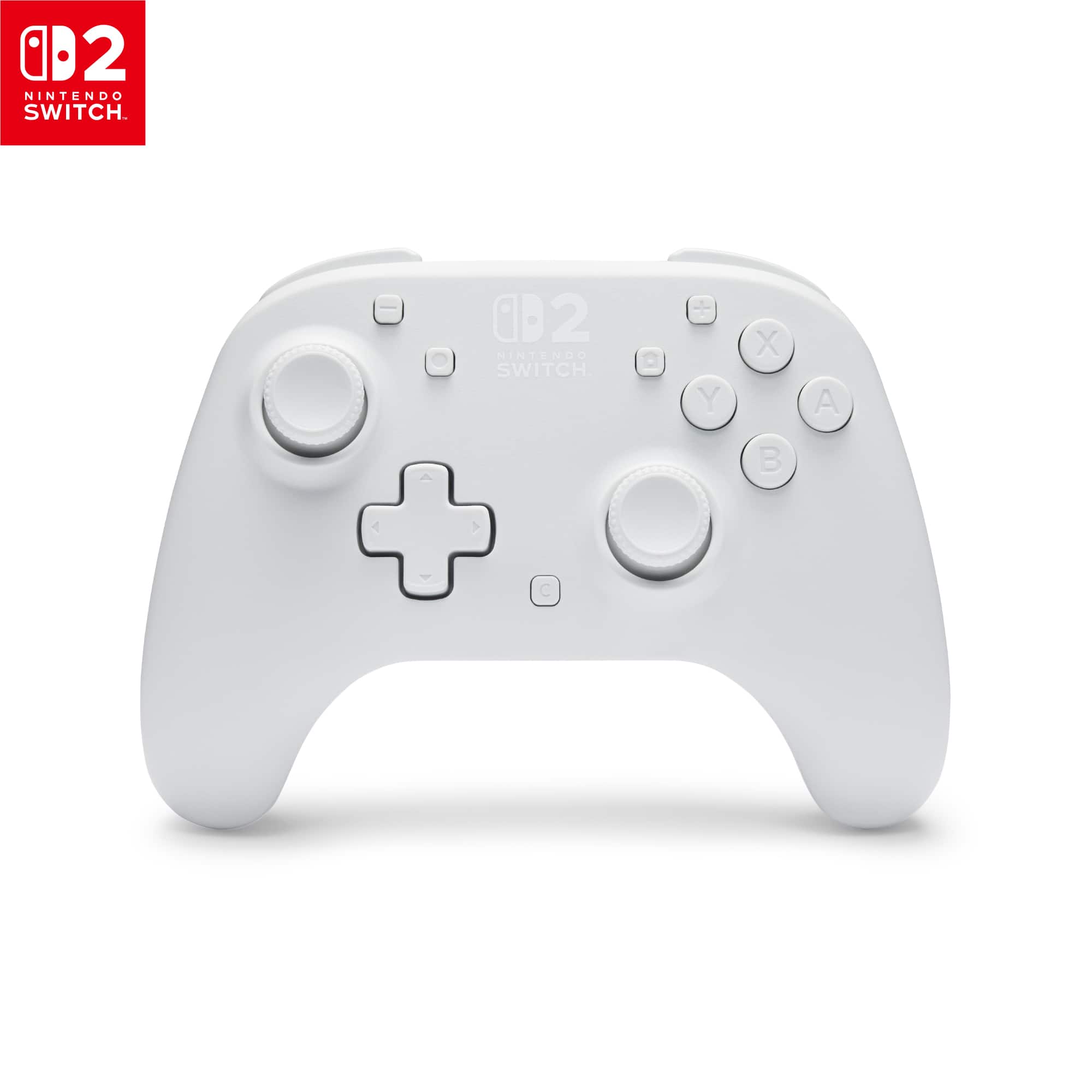 PowerA - Wireless Controller for Nintendo Switch 2 - White