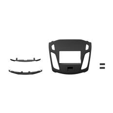 Front. Metra - Stereo Installation Kit for 2012-2018 Ford Focus Vehicles - Matte Black.