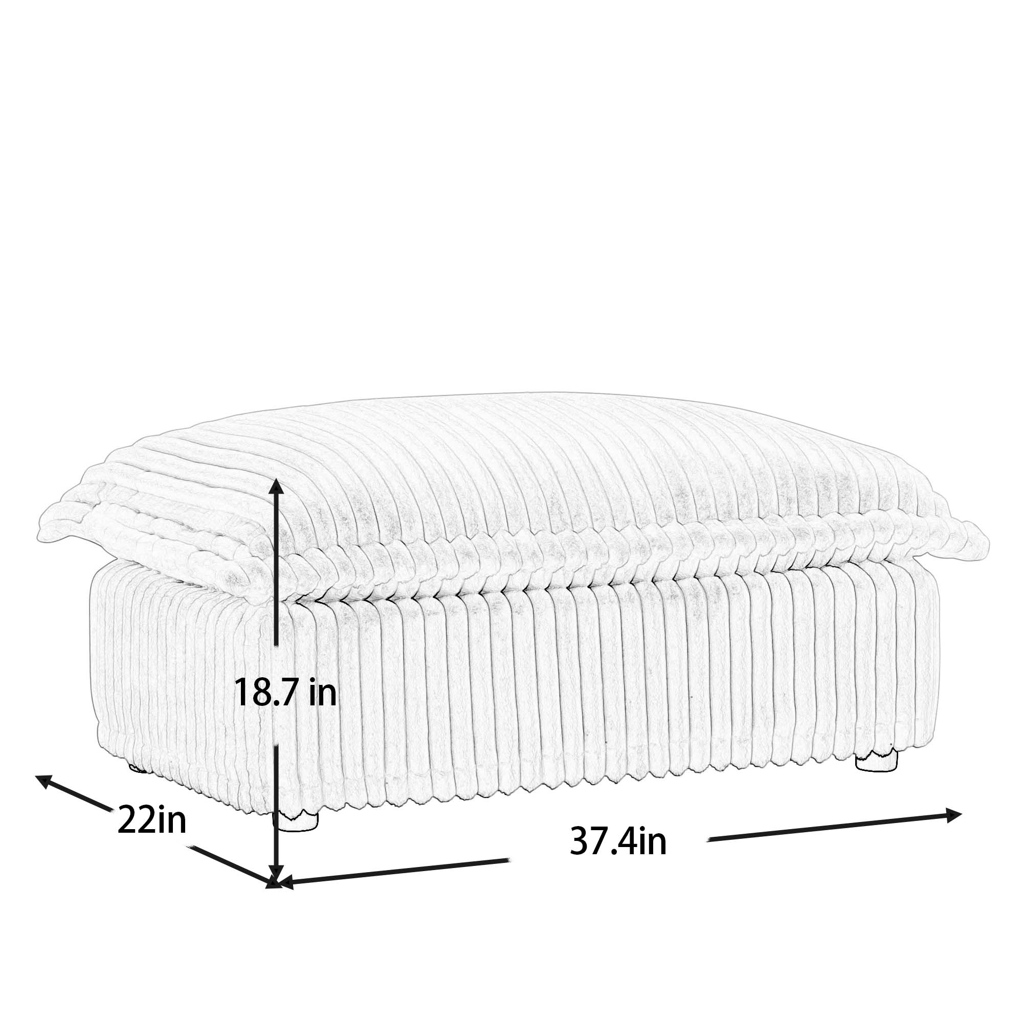 18.7 in  
22 in  
37.4 in