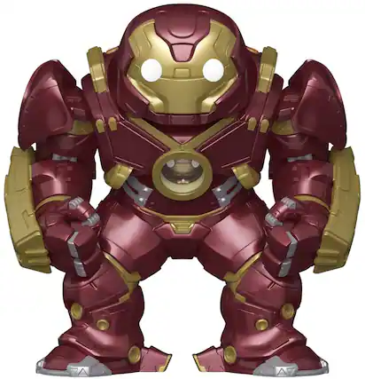 Front. Funko - FUNKO Bitty POP! Bots: Marvel - Hulkbuster with Iron Man - COLLECTIBLES - Multicolor.