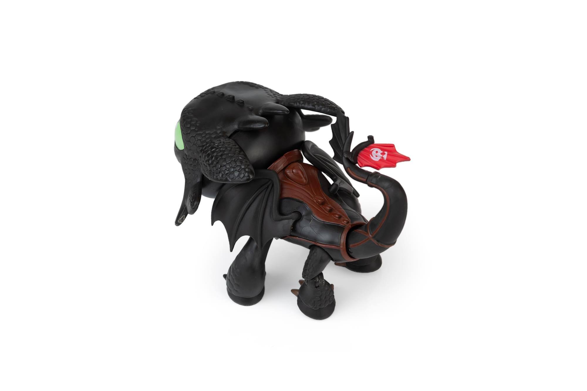 Alt View 10. The Loyal Subjects - How To Train Your Dragon 6"-7" Action Vinyl: Toothless - Black.