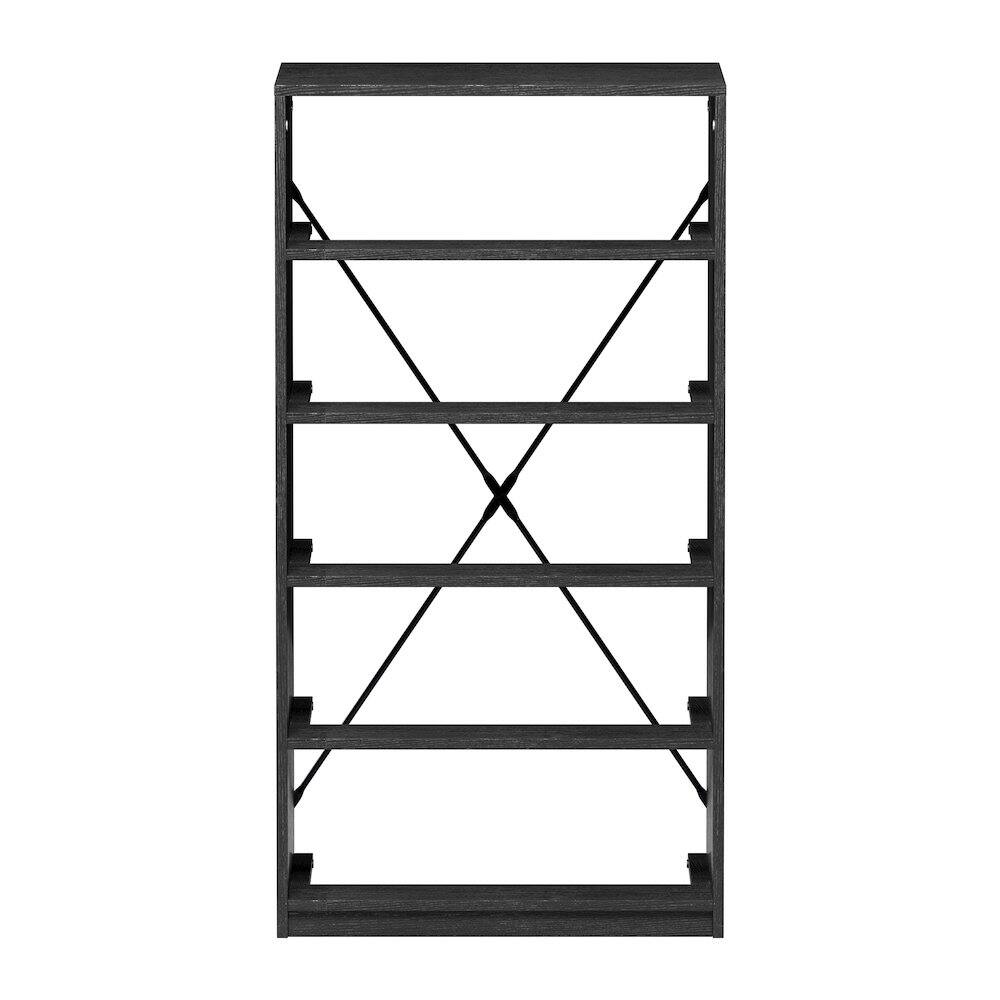 Alt View 8. Techni Home - 5-Drawer Dresser with Large Fabric Drawers, Black - Black.