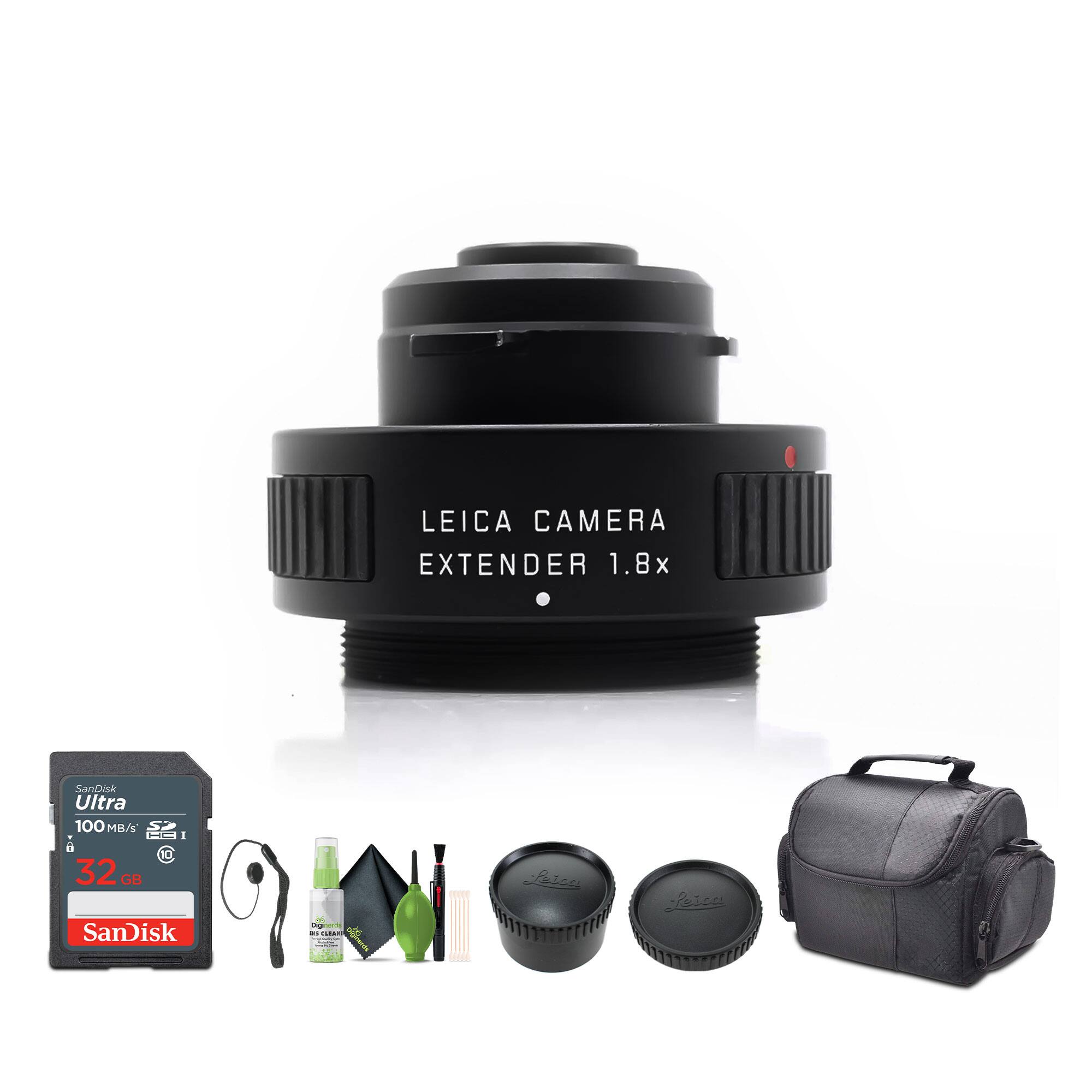 LEICA CAMERA EXTENDER 1.8x  
Sandisk Ultra 100 MB/s 32GB