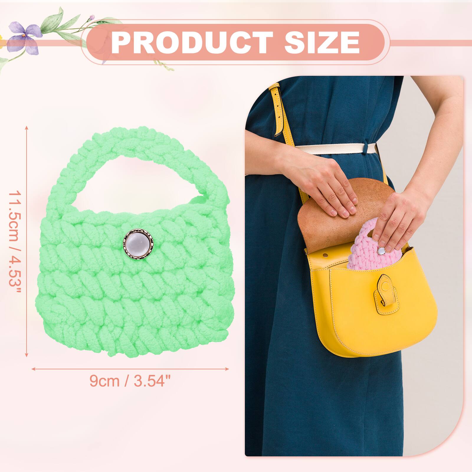 PRODUCT SIZE  
11.5cm / 4.53"  
9cm / 3.54"