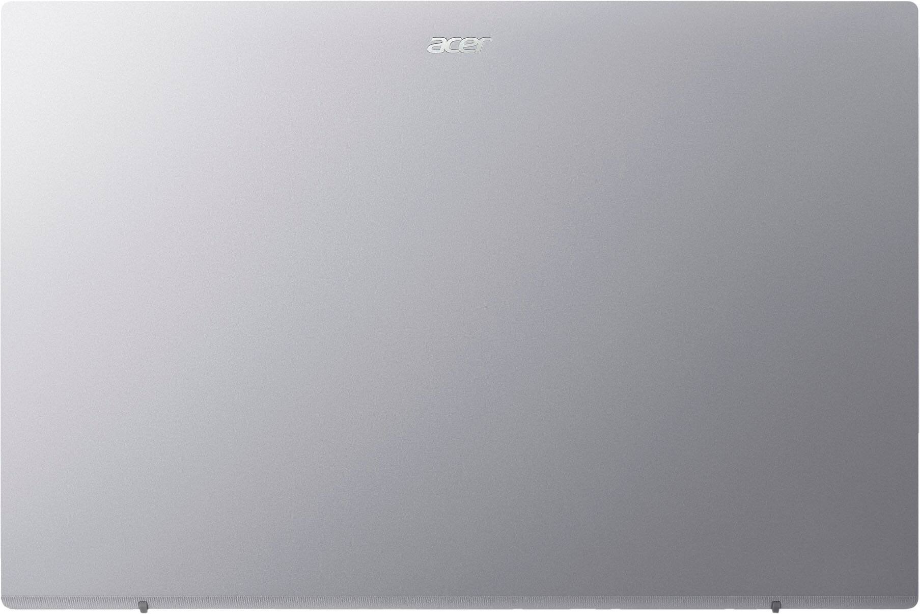 Alt View 5. Acer - Aspire Go 15  – 15.6" FHD Laptop – AMD Ryzen 7 7000 Series – AMD Radeon Graphics - 16GB DDR4 – 512GB PCIe Storage - Pure Silver.