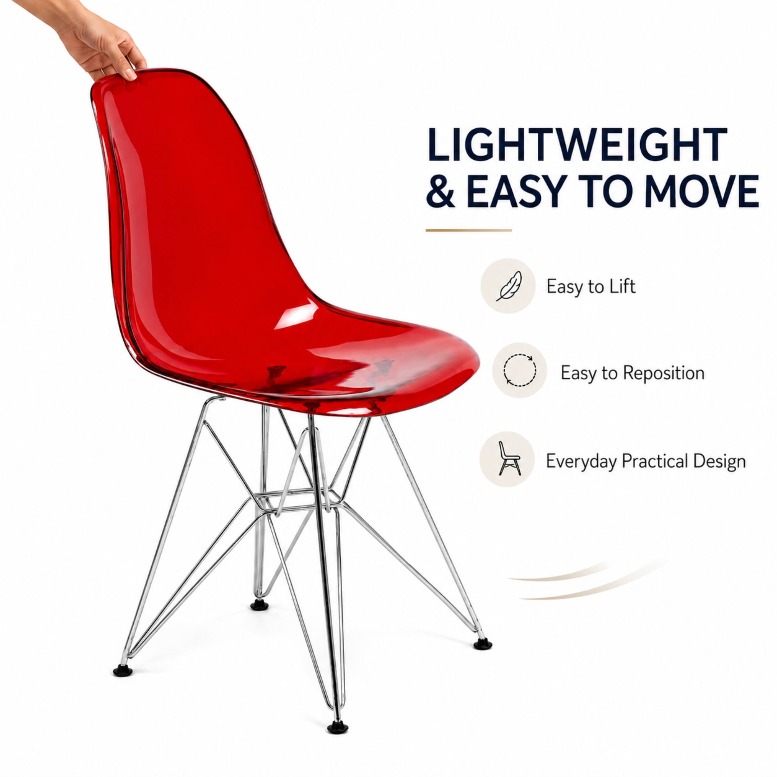 LIGHTWEIGHT & EASY TO MOVE

- Easy to Lift
- Easy to Reposition
- Everyday Practical Design