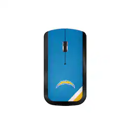 Keyscaper - Los Angeles Chargers Diagonal Stripe Wireless Mouse - Wireless - Multicolor